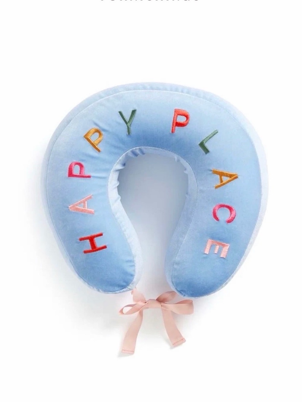 ban.do Getaway Travel Pillow “Happy Place”